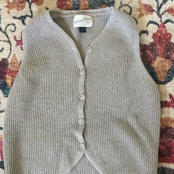 Tan Sweater Vest - Picture 2 of 4